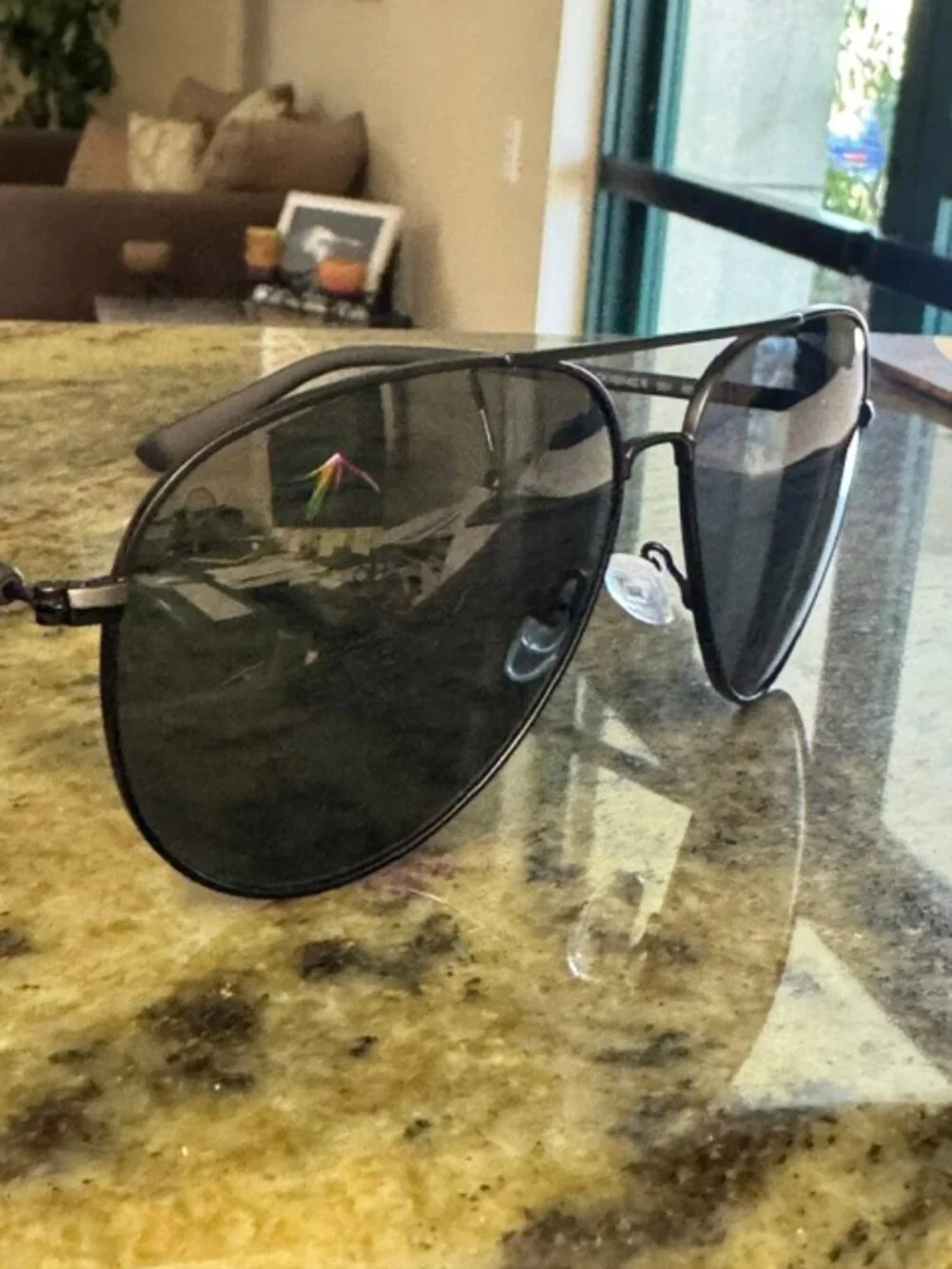 Calvin Klein CK19314S Aviator Pilot Sunglasses 16 13 140 Black Metal Gray Lens